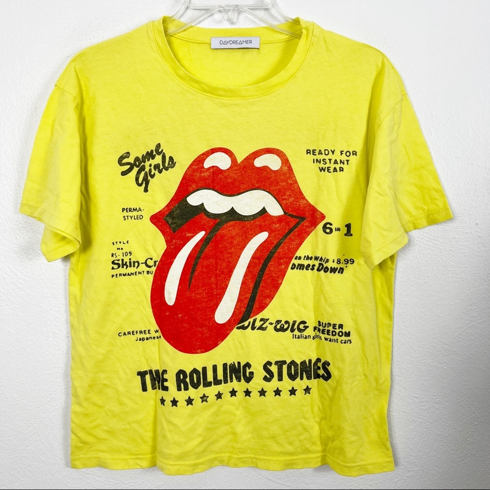 Daydreamer Rolling Stones Some Girls Crewneck Graphic 1978 Tee - Picture 2 of 9